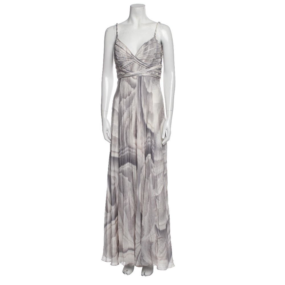 Carlos Miele Gray Maxi Dress